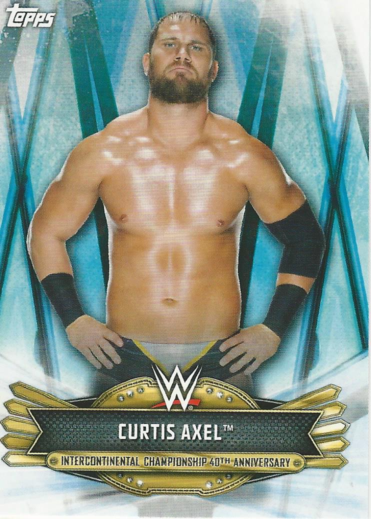 WWE Topps Smackdown 2019 Trading Cards Curtis Axel IC-40