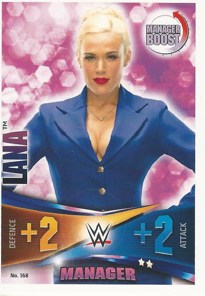 WWE Topps Slam Attax Rivals 2014 Trading Card Lana No.168