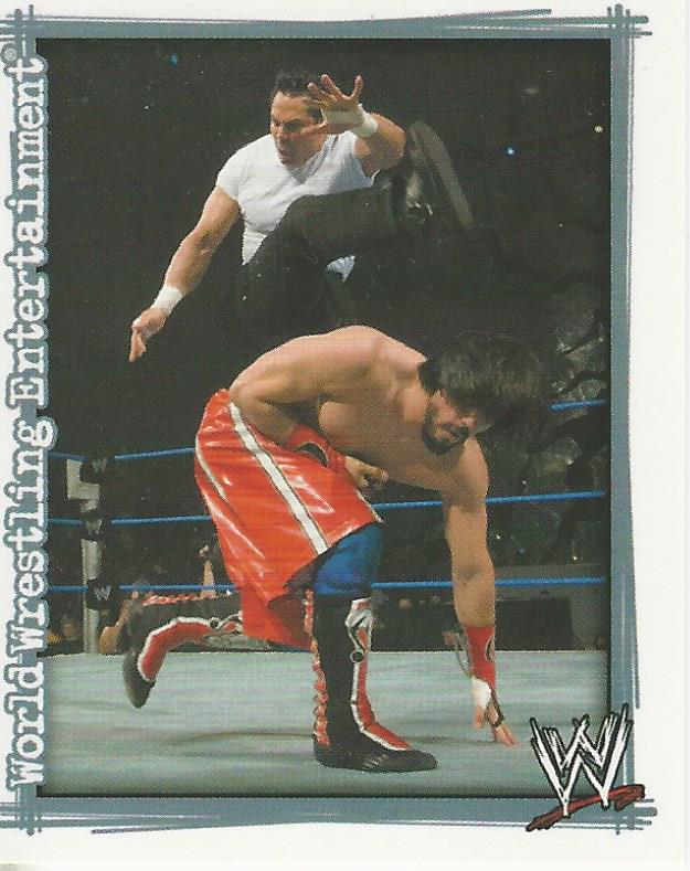 WWE Topps Superstars Uncovered 2007 Sticker Collection Deuce No.168