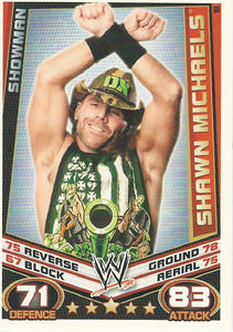 WWE Topps Slam Attax Rebellion 2012 Trading Card Shawn Michaels No.169