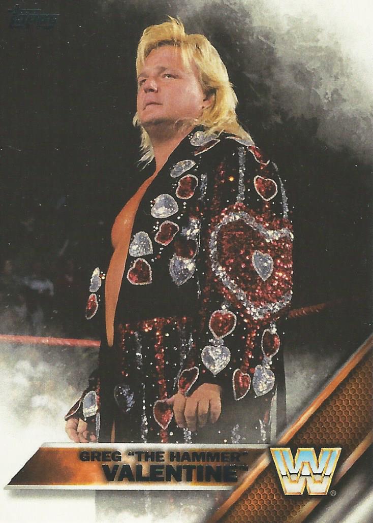 WWE Topps Then Now Forever 2016 Trading Cards Greg Valentine No.169