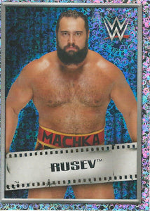 WWE Topps 2018 Stickers Rusev Foil No.169