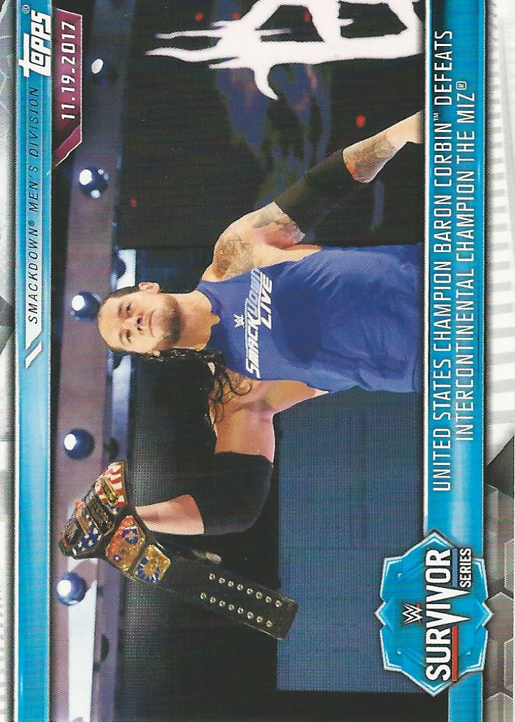 WWE Topps Champions 2019 Trading Cards Baron Corbin No.69