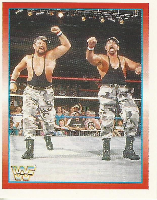 WWF Merlin Stickers 1995 Bushwhackers No.169