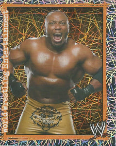 WWE Topps Superstars Uncovered 2007 Sticker Collection Marcus Cor Von Foil No.169