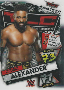 WWE Topps Slam Attax Chrome 2021 Trading Cards Cedric Alexander No.169