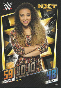 WWE Topps Slam Attax 2015 Then Now Forever Trading Card Jojo No.169 NXT