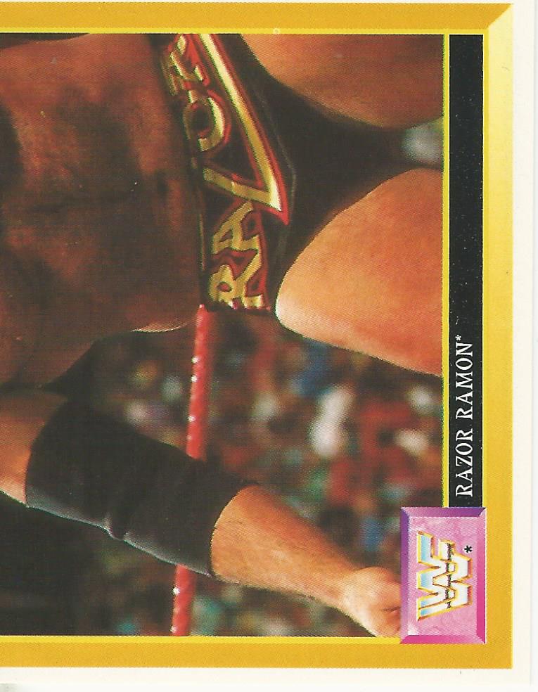 WWF Merlin Sticker Collection 1994 Razor Ramon No.169