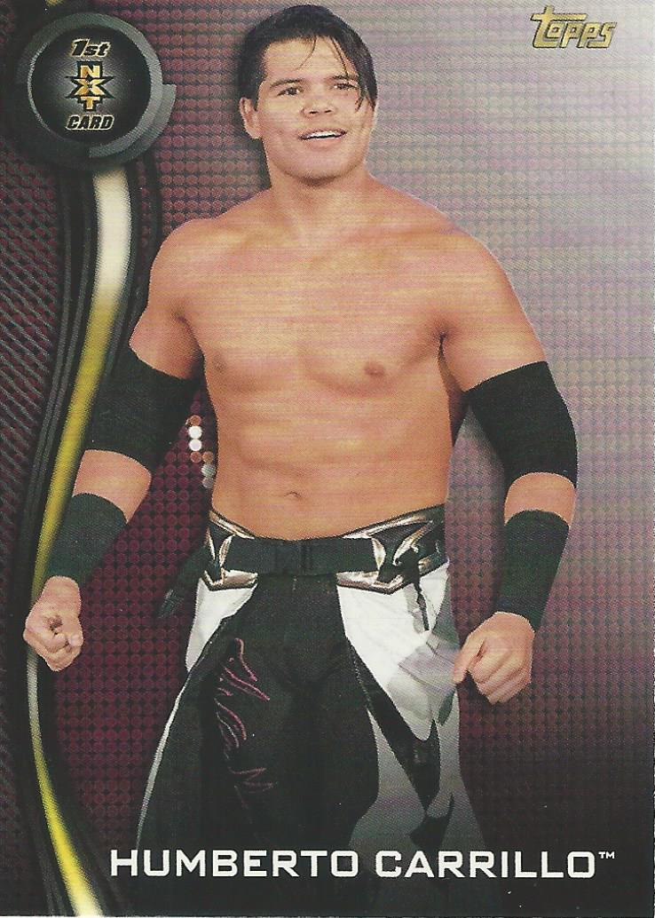 WWE Topps NXT 2019 Trading Cards Humberto Carrillo No.16