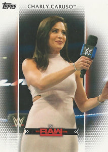 WWE Topps Women Division 2017 Trading Card Charly Caruso R16