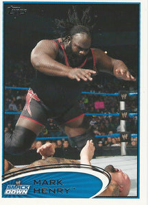WWE Topps 2012 Trading Card Mark Henry No.16