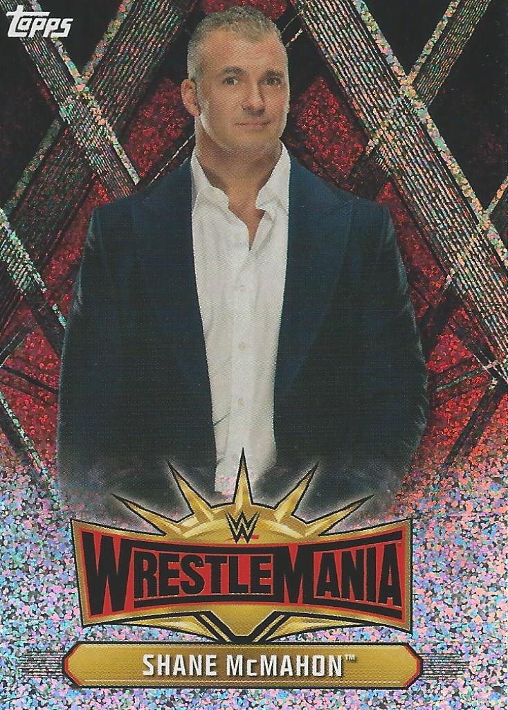 WWE Topps Champions 2019 Trading Cards Shane McMahon WM-16