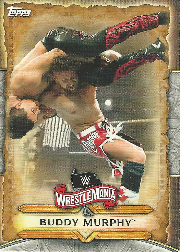 WWE Topps Road to Wrestlemania 2020 Trading Cards Buddy Murphy WM-16