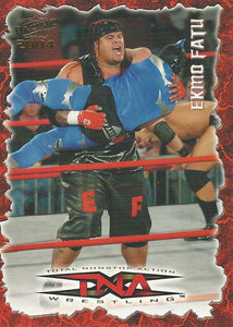 TNA Pacific Trading Cards 2004 Ekmo  Fatu No.16