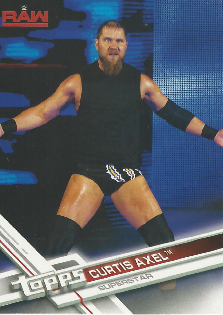 WWE Topps Then Now Forever 2017 Trading Card Curtis Axel No.116