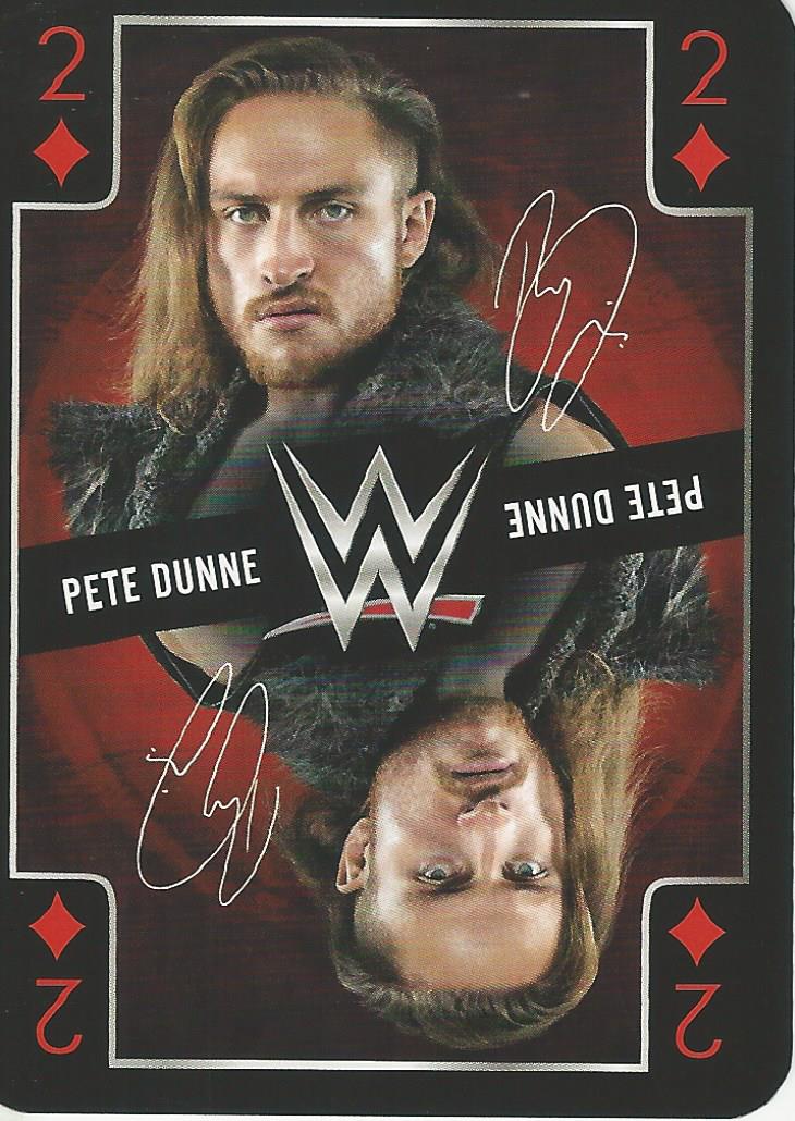 WWE 2019 Playing Cards Pete Dunne