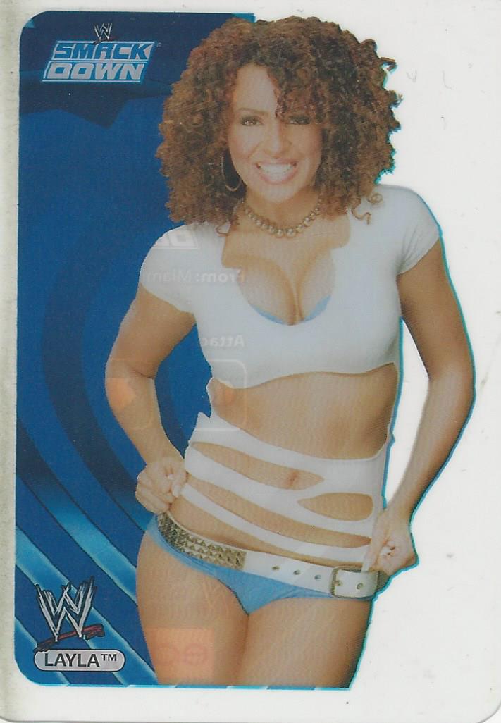 WWE Edibas Lamincards 2006 Layla No.16