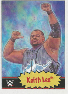 WWE Topps Living Set Trading Cards 2021 Keith Lee No.16