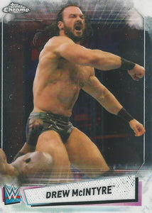 WWE Topps Chrome 2021 Trading Cards Drew McIntyre No.16