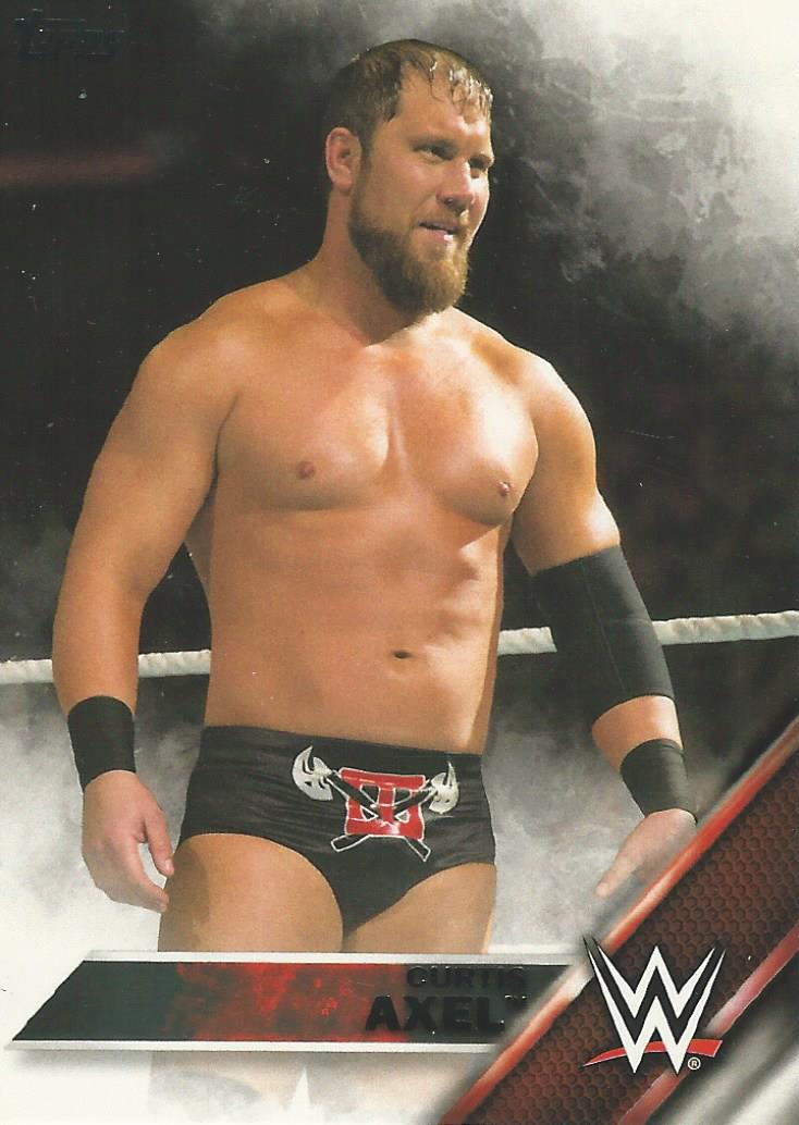 WWE Topps 2016 Trading Cards Curtis Axel No.16