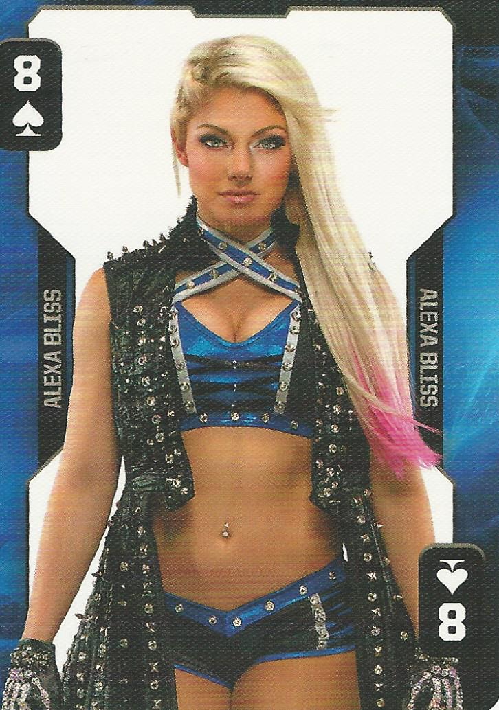 WWE Evolution Playing Cards 2019 Alexa Bliss