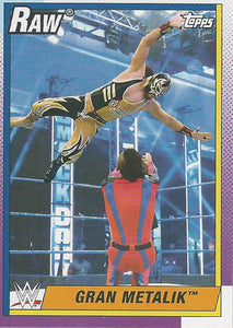 WWE Topps Heritage 2021 Trading Card Gran Metalik No.16