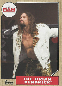 WWE Topps Heritage 2017 Trading Cards The Brian Kendrick No.16