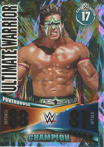 WWE Topps Slam Attax Rivals 2014 Trading Card Ultimate Warrior Champion No.16