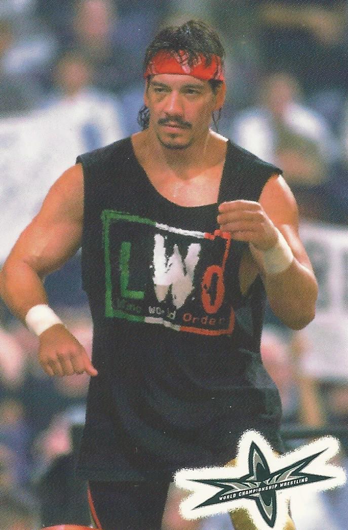 WCW Crazy Planet Stickers 1999 Eddie Guerrero