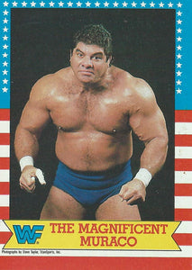 Topps WWF Wrestling Cards 1987 Don Muraco No.16