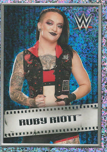 WWE Topps 2018 Stickers Ruby Riott Foil No.170