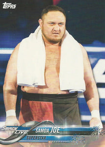 WWE Topps Then Now Forever 2018 Trading Cards Samoa Joe No.170