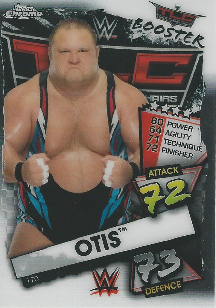 WWE Topps Slam Attax Chrome 2021 Trading Cards Otis No.170