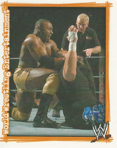 WWE Topps Superstars Uncovered 2007 Sticker Collection Marcus Cor Von No.170