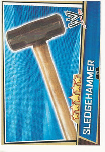 WWE Slam Attax Superstars 2013 Trading Card Sledgehammer No.171