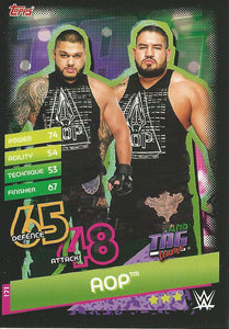 WWE Topps Slam Attax Reloaded 2020 Trading Card AOP No.171