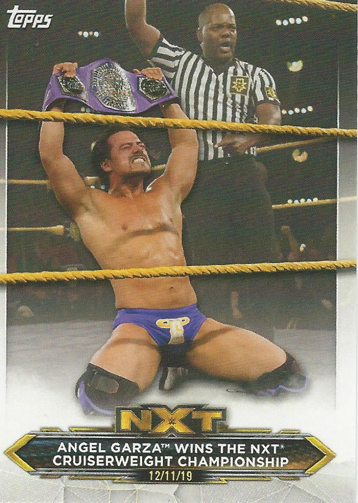 WWE Topps NXT 2020 Trading Cards Angel Garza No.71
