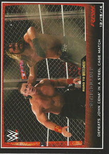 WWE Topps Road to Wrestlemania 2015 Trading Cards Seth Rollins No.71