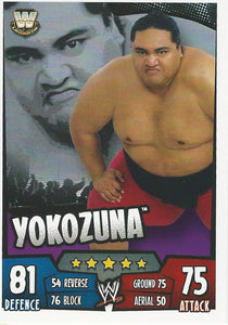 WWE Topps Slam Attax Rumble 2011 Trading Card Yokozuna No.171