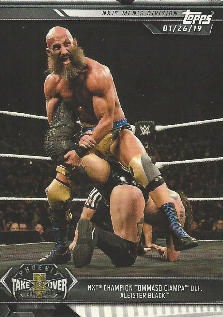 WWE Topps NXT 2019 Trading Cards Tommaso Ciampa No.71