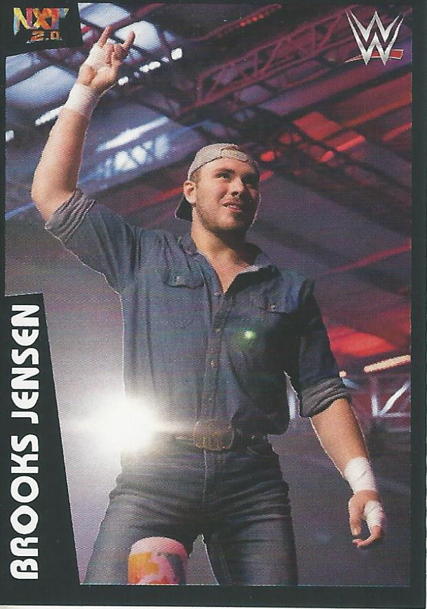 WWE Panini 2022 Sticker Collection Brooks Jensen No.171