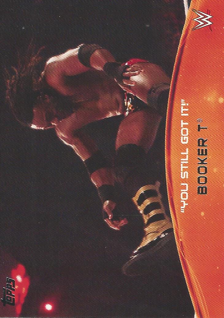 WWE Topps 2015 Trading Card Booker T 2 of 10