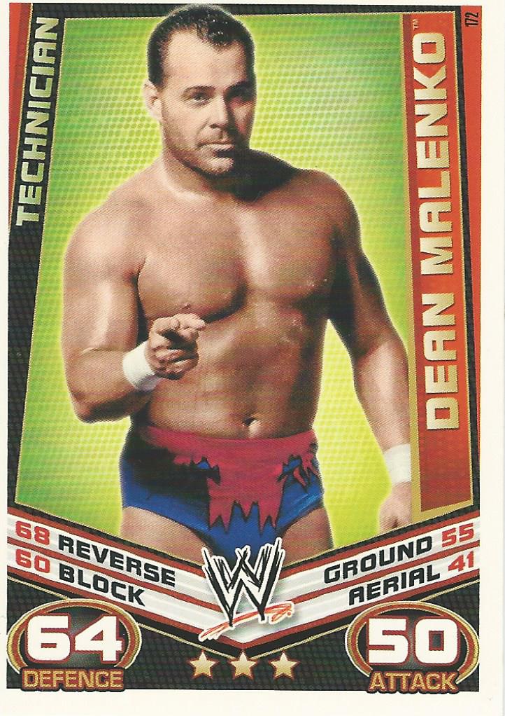 WWE Topps Slam Attax Rebellion 2012 Trading Card Dean Malenko No.172