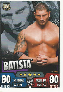 WWE Topps Slam Attax Rumble 2011 Trading Card Batista No.172