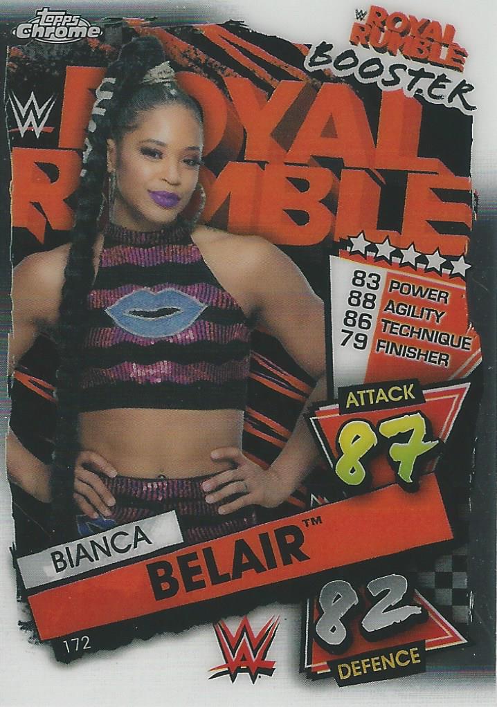 WWE Topps Slam Attax Chrome 2021 Trading Cards Bianca Belair No.172