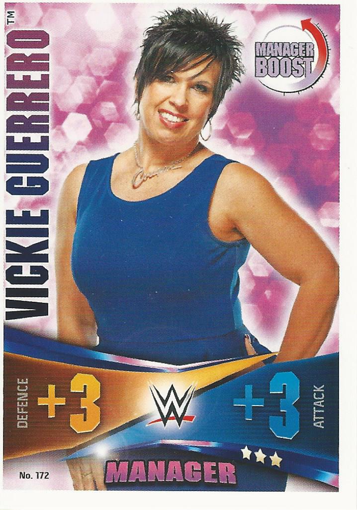 WWE Topps Slam Attax Rivals 2014 Trading Card Vickie Guerrero No.172