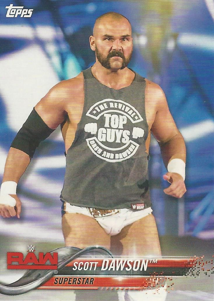 WWE Topps Then Now Forever 2018 Trading Cards Scott Dawson No.172