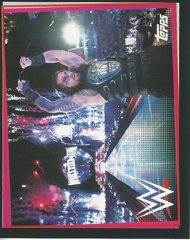 WWE Topps Road to Wrestlemania Stickers 2021 Roman Reigns No.172