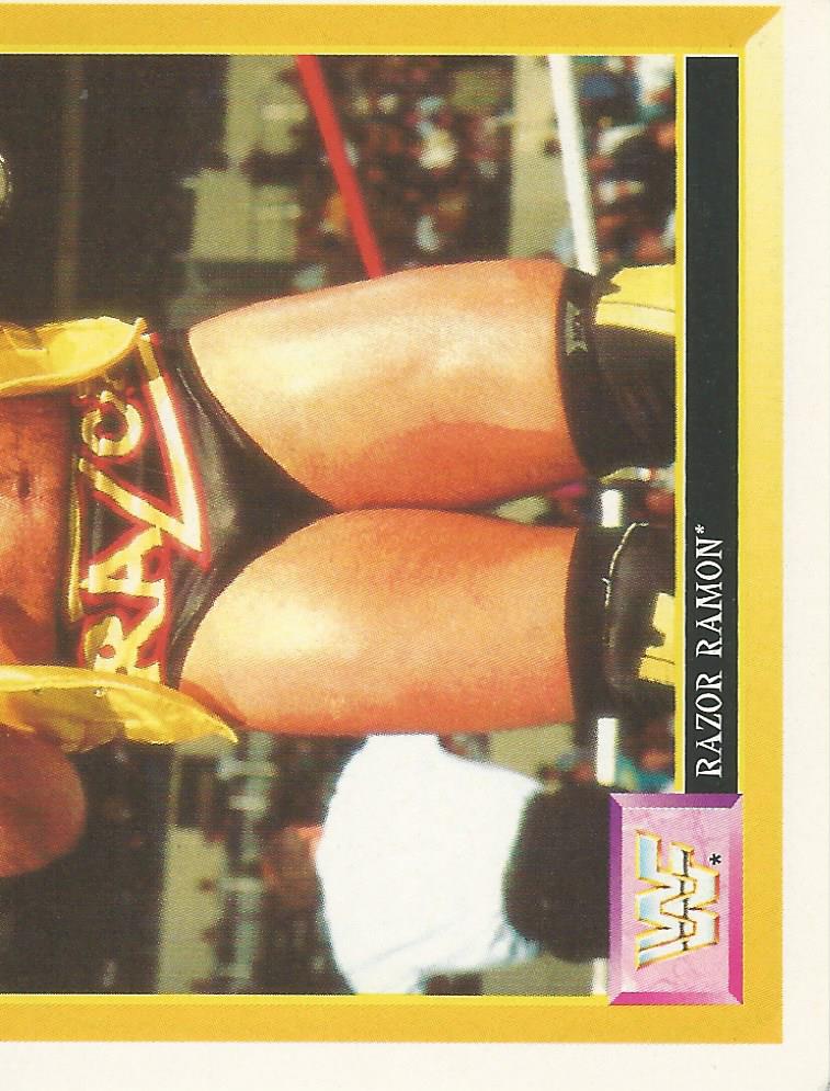 WWF Merlin Sticker Collection 1994 Razor Ramon No.172