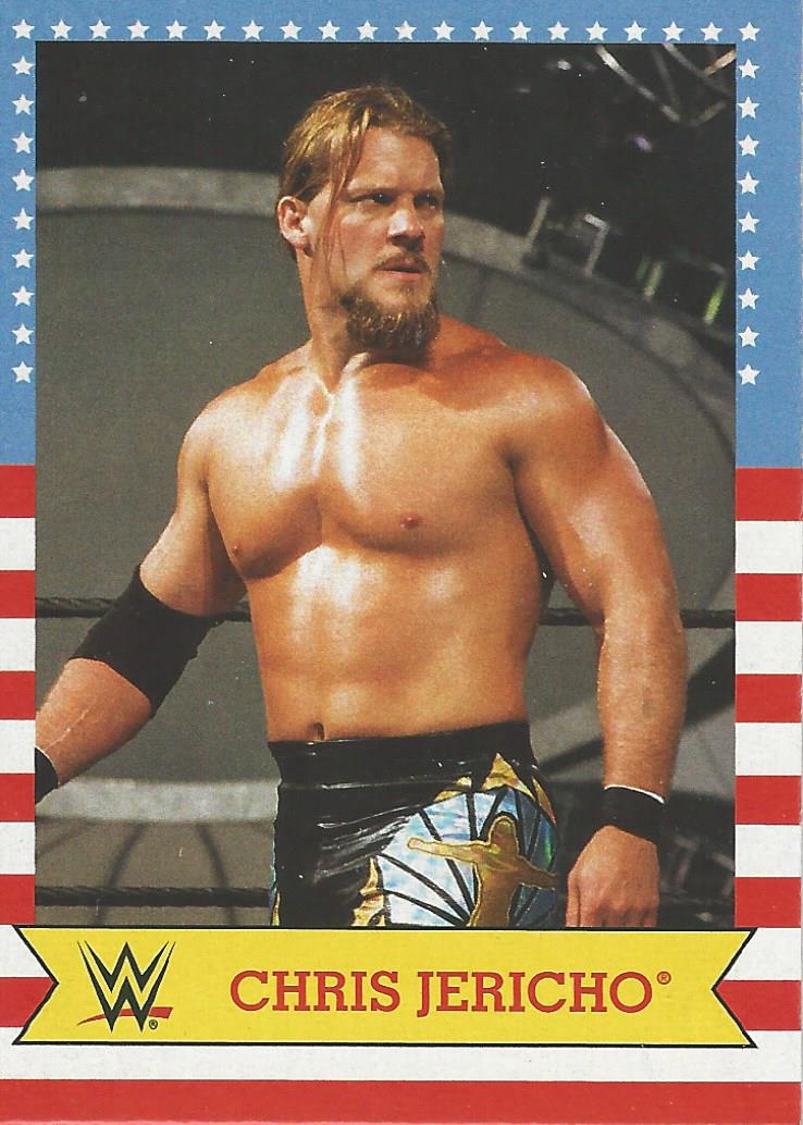 WWE Topps Heritage 2017 Trading Card Chris Jericho No.12